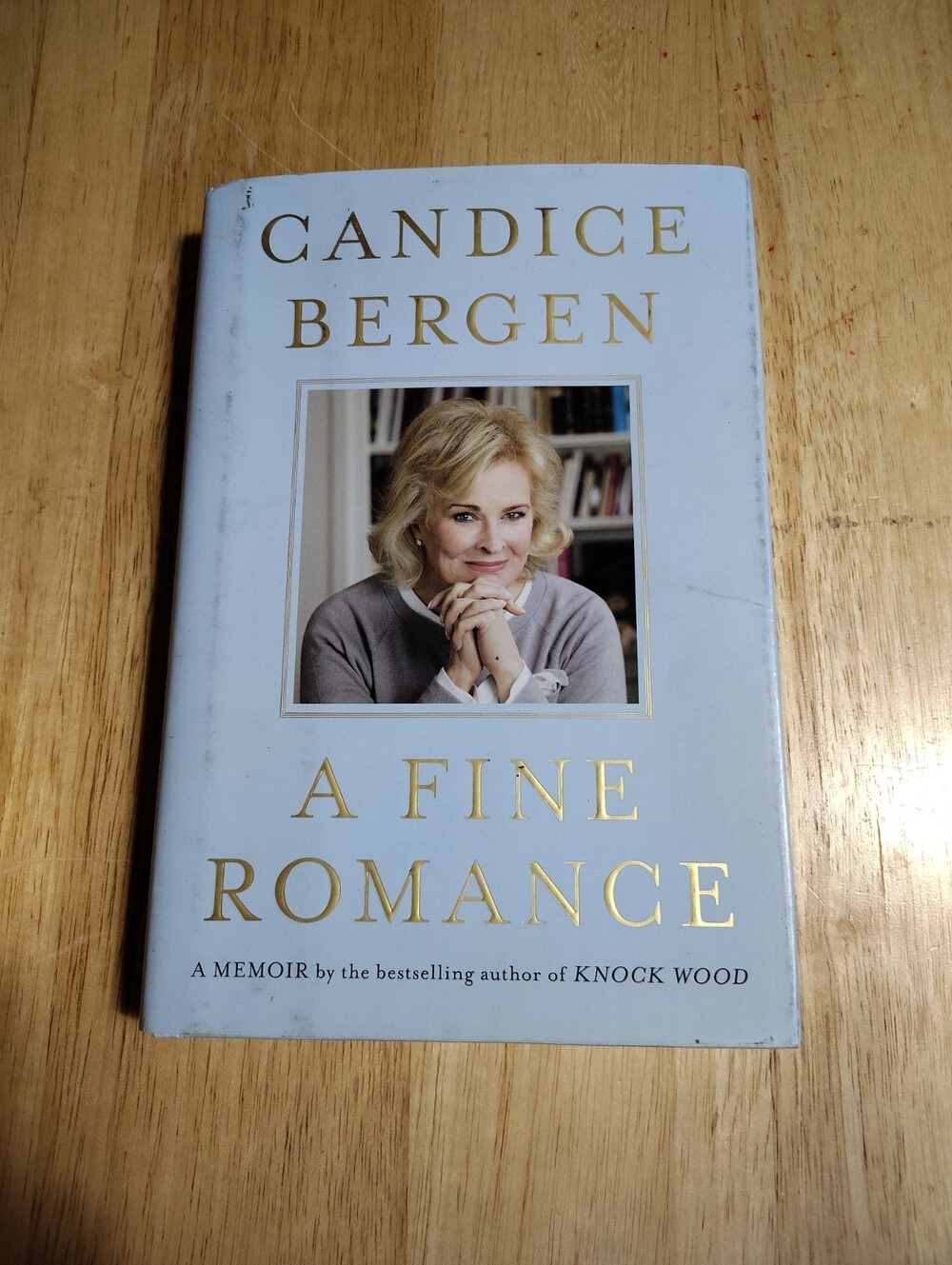 1st Ed 1st Print HC/DJ A FINE ROMANCE Candice Bergen LIKE NEW SIGNED!!